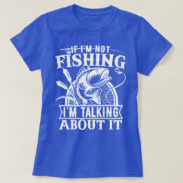 Als ik niet ben Gevist Lover Fisherman Dad Humor F T-shirt