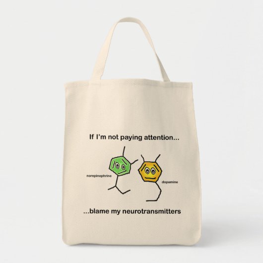 Als ik niet oplet... tote bag (Voorkant)