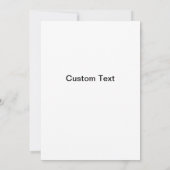 Als ik ooit hondsdolheid krijg, ben je hoog op mij kaart (Achterkant)