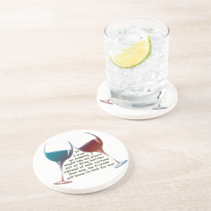 Als ik ooit vermist word... cadeaus voor gezegde v zandsteen onderzetter