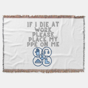 Als ik op het werk sterf, plaats mijn PBM dan op m Deken