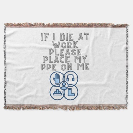 Als ik op het werk sterf, plaats mijn PBM dan op m Deken (Voorkant)