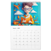Als ik opgroei – Droomberoepen in 3D Kalender (Mar 2027)