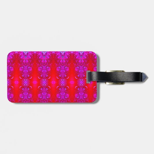 Als ik oud ben, draag ik Paarse! Bagage label (Achterkant horizontaal)