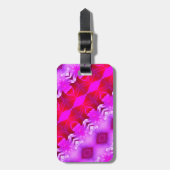 Als ik oud ben, zal ik ook Paars draag zijn Bagagelabel (Voorkant verticaal)