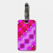 Als ik oud ben, zal ik ook Paars draag zijn Bagagelabel (Achterkant verticaal)