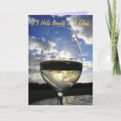 Als ik Schoonheid in een Glas… Kaart (Voorkant)