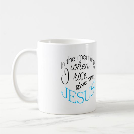 Als ik stijf geef ik Jezus Koffee Mok (Links)