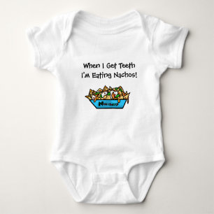 Als ik tanden krijg eet ik Nachos Baby Shirt