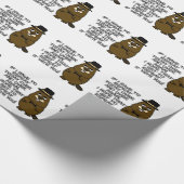 Als ik vandaag keer op keer moet herhalen cadeaupapier (Hoek)