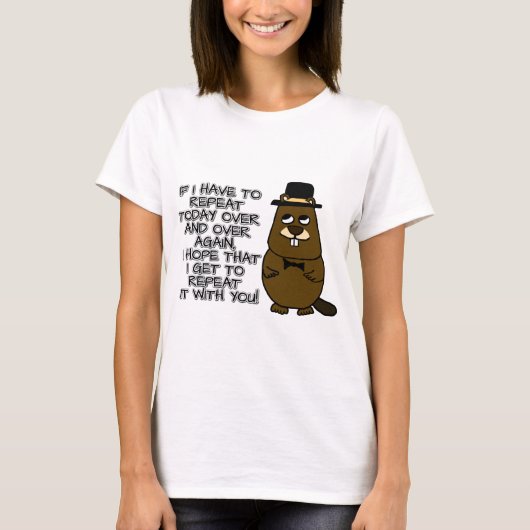 Als ik vandaag keer op keer moet herhalen t-shirt (Voorkant)