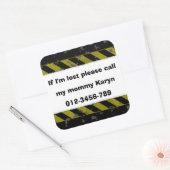 Als ik verdwaalde Stickers ben (Envelop)