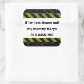 Als ik verdwaalde Stickers ben (Tas)