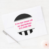 Als ik verdwaalde Stickers ben (Envelop)