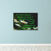 Als ik voor elke keer een ventilator had, dacht ik canvas afdruk (Insitu (Houten vloer))