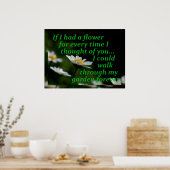 Als ik voor elke keer een ventilator had, dacht ik poster (Keuken)