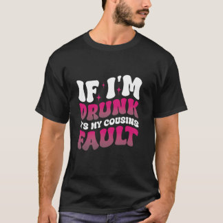 Als ik word Drink is het mijn neefjes fout T-shirt