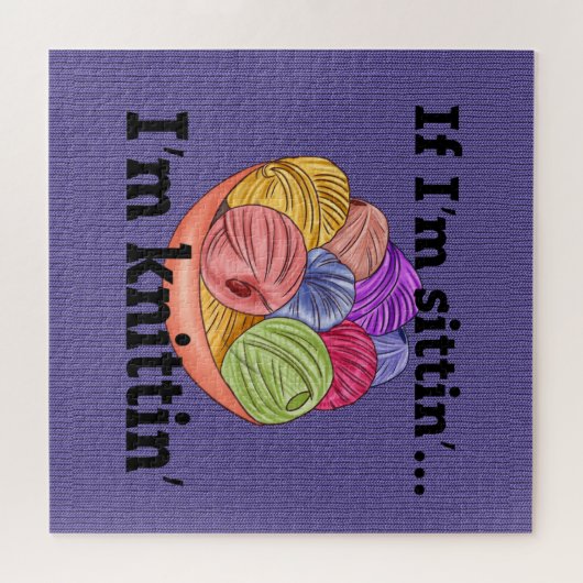 Als ik zit ben ik brei puzzel legpuzzel (Horizontaal)