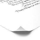 Als ik zit in de hemel Foto Begrafenis Welkomstbor Afdruk (Hoek)