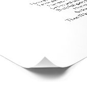 Als ik zit in de hemel Foto Begrafenis Welkomstbor Foto Afdruk (Hoek)