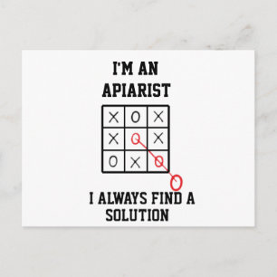 Als Imker Vind Ik Altijd Een Oplossing Ansichtkaa Briefkaart