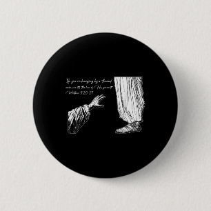 Als je aan een draad hangt, zorg er dan voor dat h ronde button 5,7 cm