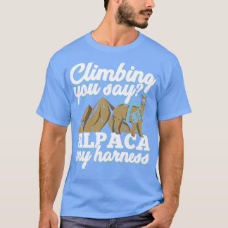 Als je Alpaca zegt, dan krijg je een klikcadeau. T-shirt