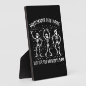 Als je binnen dood bent, maar het is de vakantiepe fotoplaat (Zijkant)