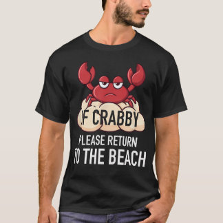 Als je chagrijnig bent, ga dan terug naar het stra t-shirt