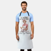 Als je dat niet kunt... schort (Gedragen)