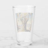 Als je de alien ziet, ben je drink glas (Achterkant)