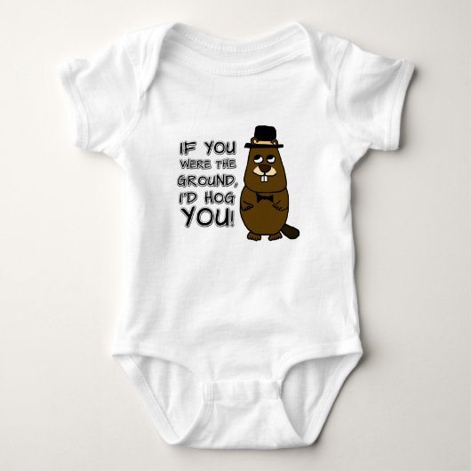 Als je de grond was, zou ik je ophangen. romper (Voorkant)