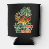 Als je de hitte niet kunt nemen blikjeskoeler (Voorkant)