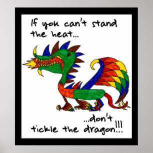 Als je de hitte niet kunt verdragen poster