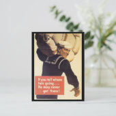 Als je de Tweede Wereldoorlog vertelt Briefkaart (Staand voorkant)