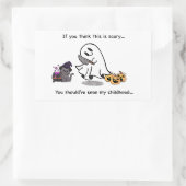 Als je denkt dat dit eng is... | Stickers (Tas)