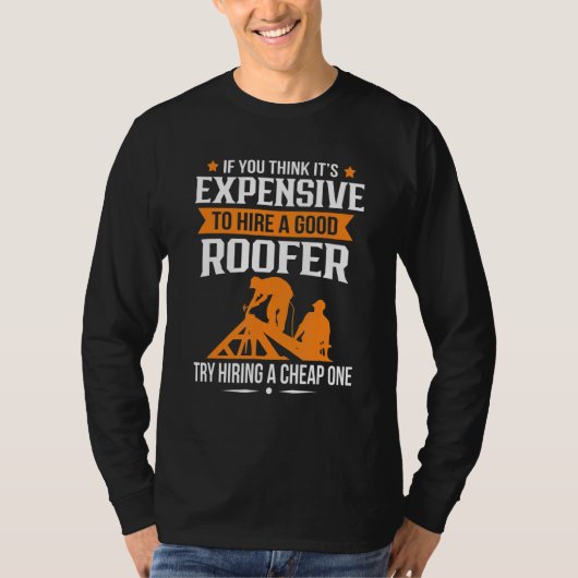 Als je denkt dat het duur is om goede radioroop te t-shirt (Voorkant)