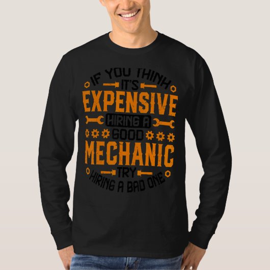 Als je denkt dat het een dure reparateurauto is... t-shirt (Voorkant)