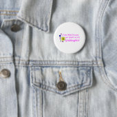 Als je denkt dat ik mijn dochter zie ronde button 5,7 cm (In situ)