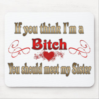 Als je denkt dat ik muismat