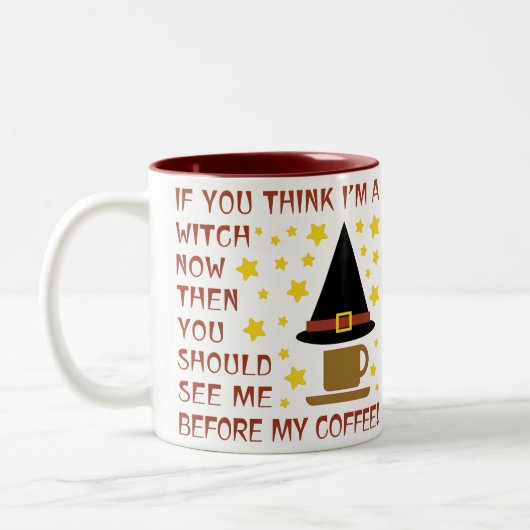 ALS JE DENKT DAT IK NU EEN GETCH BEN... TWEEKLEURIGE KOFFIEMOK (Links)