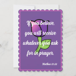 Als je denkt dat je Matteüs 21:22 Kaart zult ontva