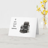 ALS JE DEZE CAMERA GEBRUIKT, BEN JE MISSCHIEN AL O KAART (Gele Bloem)