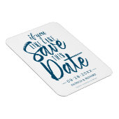 Als je deze datum wilt opslaan Fungerend non-foto Magneet (Rechterzijde)