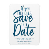 Als je deze datum wilt opslaan Fungerend non-foto Magneet (Verticaal)