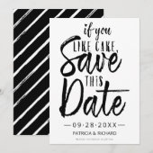 Als je deze datum wilt opslaan kaart (Voorkant / Achterkant)