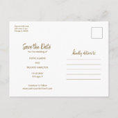 Als je deze datumfoto wilt opslaan briefkaart (Achterkant)