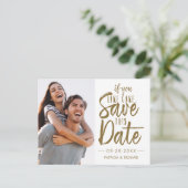 Als je deze datumfoto wilt opslaan briefkaart (Staand voorkant)