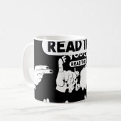 Als je deze "High Five" kan lezen. Bewustzijn van  Koffiemok (Voorkant links)