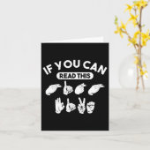 Als je deze "high five" kunt lezen. Vraag om bewus Kaart (Gele Bloem)